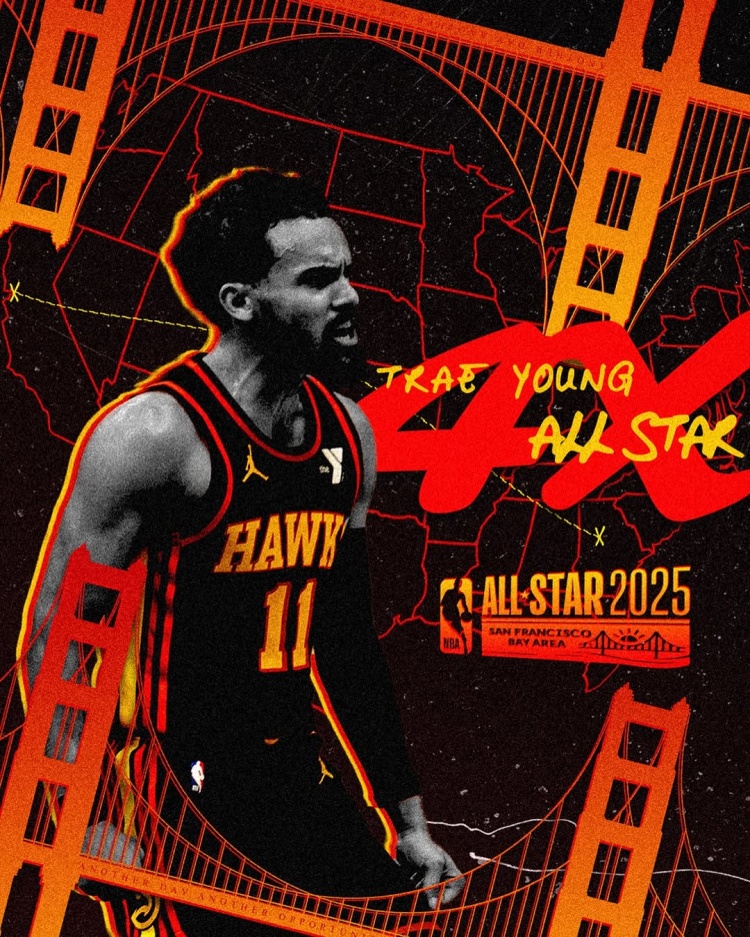  遞補入選全明星陣容！特雷-楊：生活中有些事比自己重要 4次啦