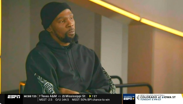  還打多久退役？KD：目前無法預(yù)測終點 可能會發(fā)生也可能不會