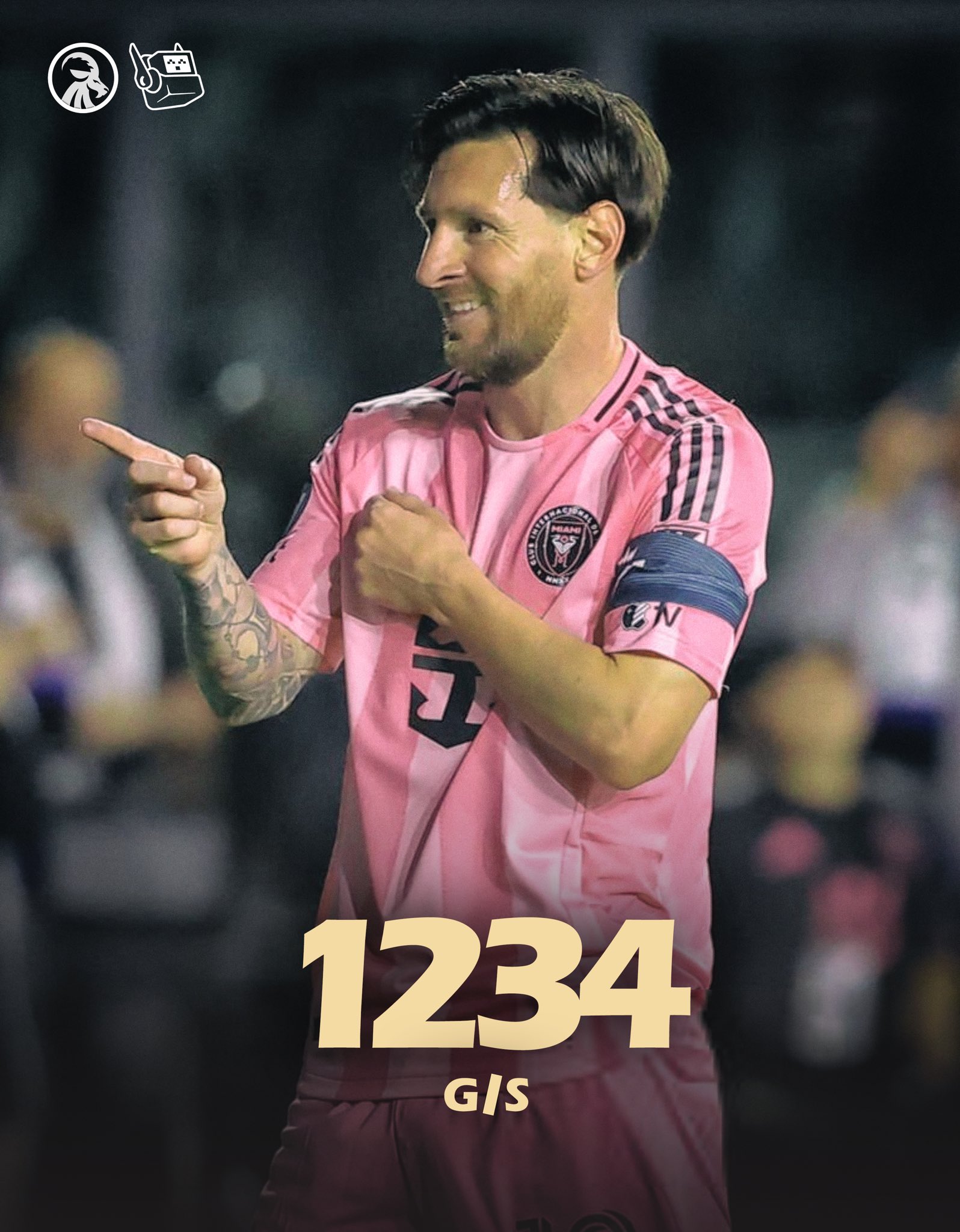  回歸即進球！37歲梅西生涯目前853球381助，參與進球數(shù)1234球！