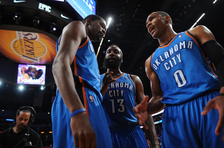 雷霆三少得分全部進入歷史前20！他們是NBA歷史最大的如果嗎？