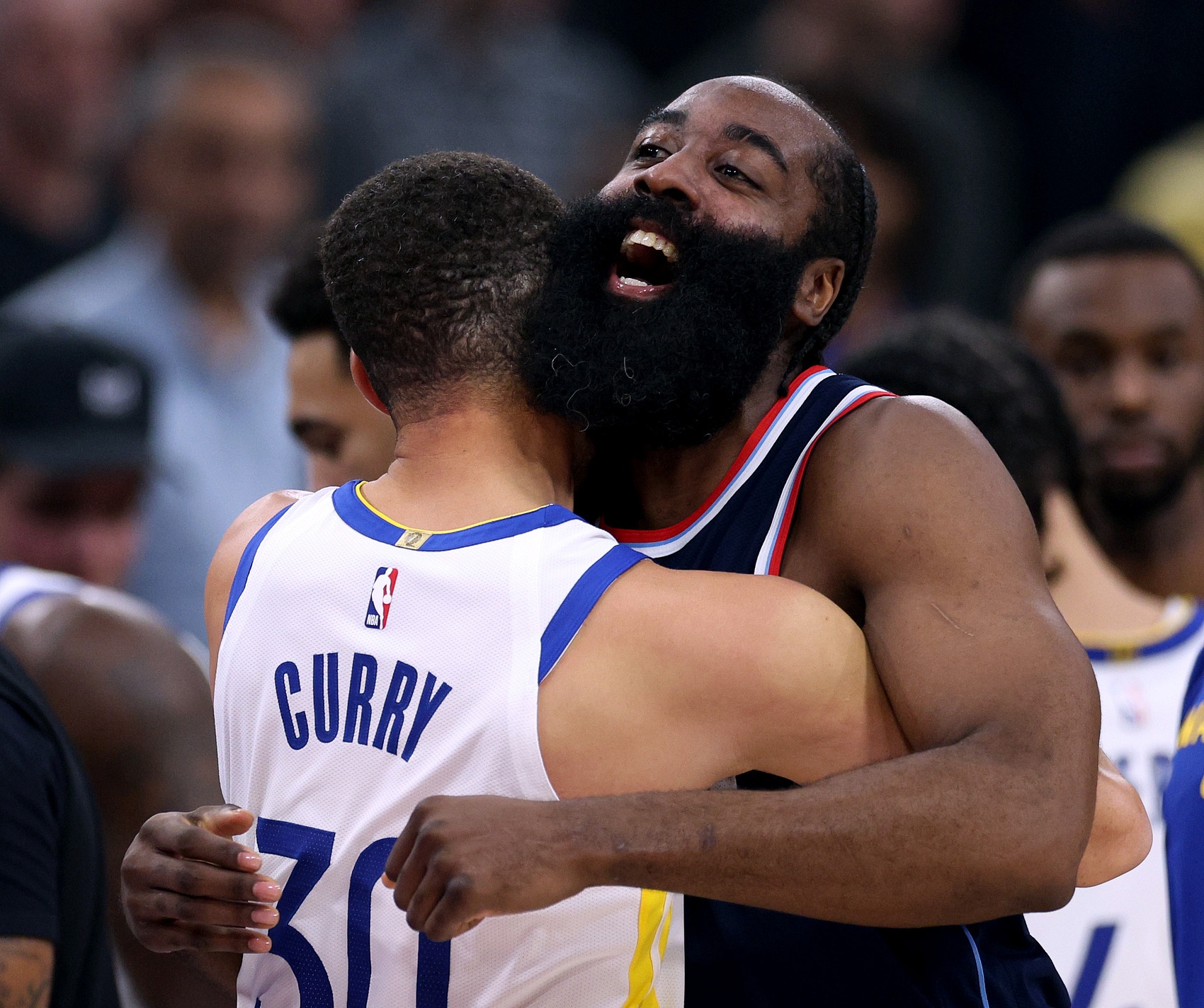  諸神黃昏！庫里哈登先后50+ NBA歷史首次兩名35歲以上球員轟50+！